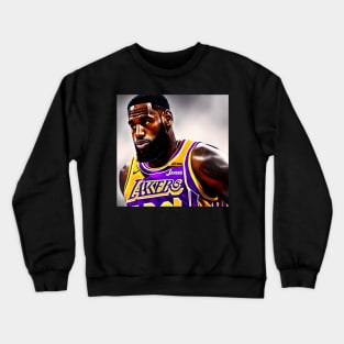 Los Angeles Basketball Crewneck Sweatshirt